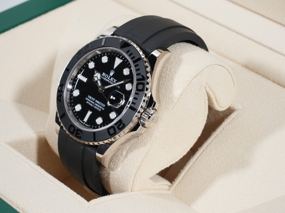 ロレックス ヨットマスター42 Ref.226659 18KWG ブラック文字盤 美品 r95mn9bo