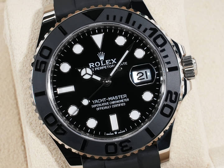 ロレックス ヨットマスター42 Ref.226659 ホワイトゴールド ブラック文字盤