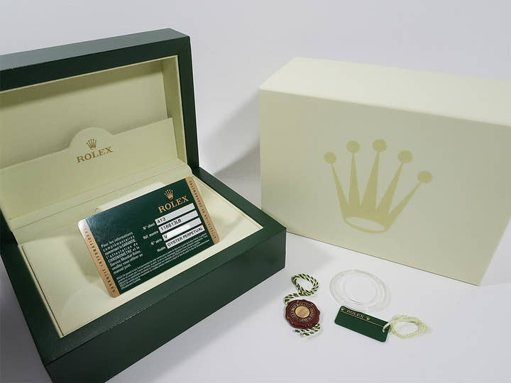 ロレックス サブマリーナー デイト Ref.116613GLB ステンレススチール/イエローゴールド ブルーx8Pダイヤ文字盤