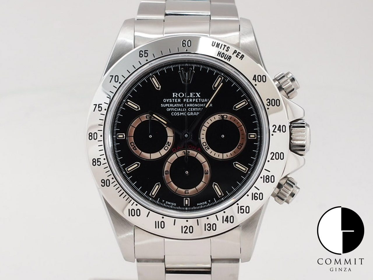 Rolex Daytona El Primero Ref.16520 SS Black Dial