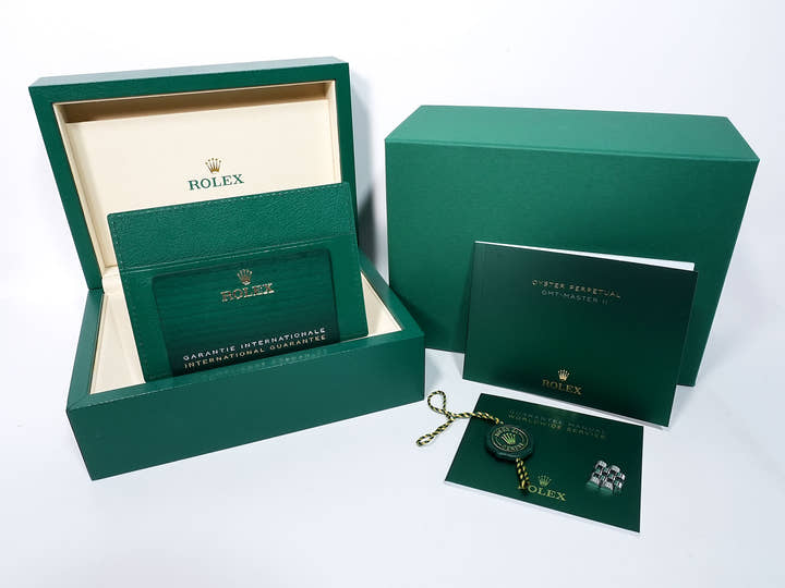 ロレックス GMTマスターII Ref.126710BLNR ステンレススチール ブラック文字盤 ジュビリーブレスレット 未使用 ab89j3cm