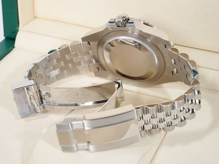 Rolex GMT-Master II Ref. 126710BLNR Stainless Steel Black Dial Jubilee Bracelet Unused adxk2eam