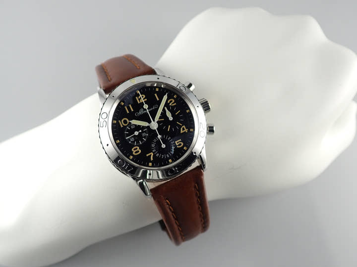 ブレゲ タイプXX Ref.3800ST/92/9W6 ブラック文字盤 中古 aeronavale