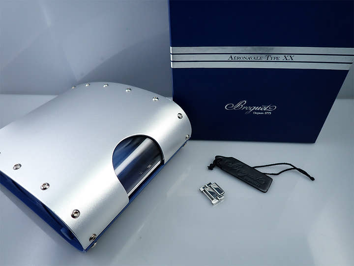 ブレゲ アエロナバル Ref.3800ST/92/SW9 ブラック文字盤 中古 9WHVFKFA
