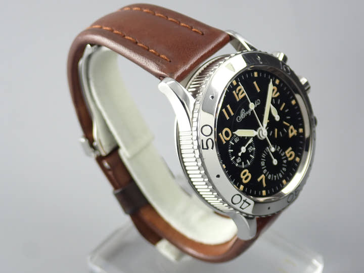 ブレゲ タイプXX Ref.3800ST/92/9W6 ブラック文字盤 中古 aeronavale
