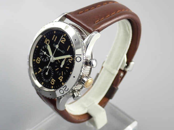 ブレゲ タイプXX Ref.3800ST/92/9W6 ブラック文字盤 中古 aeronavale
