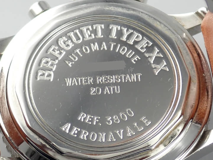 ブレゲ タイプXX Ref.3800ST/92/9W6 ブラック文字盤 中古 aeronavale