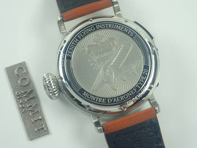ゼニス パイロット Ref.03.2430.693/21.C723 ブラック文字盤 中古 aeronef-2
