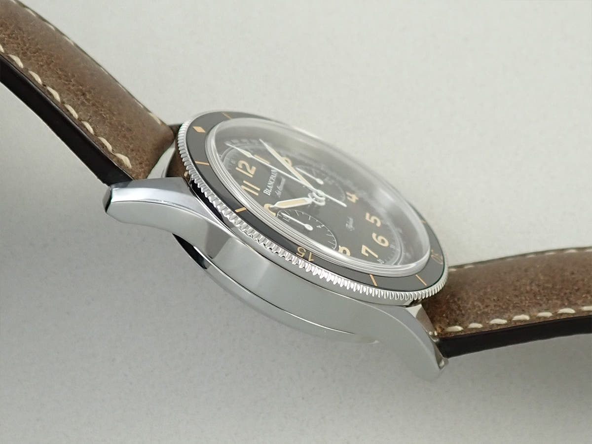 Blancpain Air Command Ref.AC01-1130-63A Black Dial Used VF878763