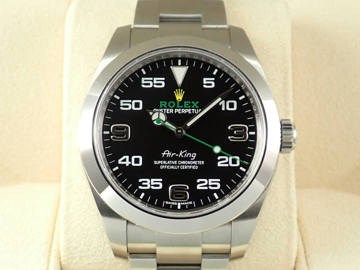 Rolex Air-King Ref. 116900 Stainless Steel Black Dial