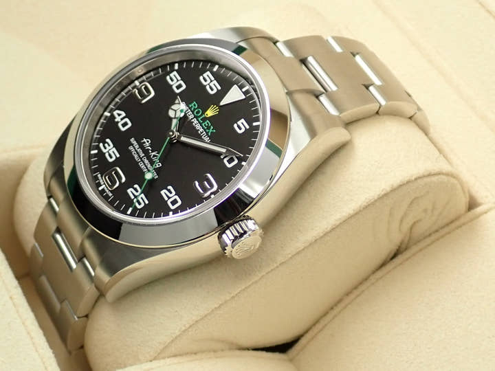 Rolex Air-King Ref. 116900 Stainless Steel Black Dial