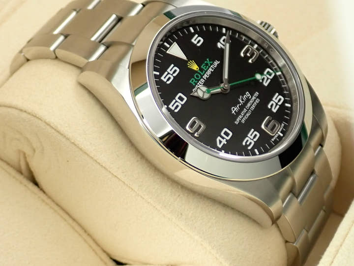 Rolex Air-King Ref. 116900 Stainless Steel Black Dial