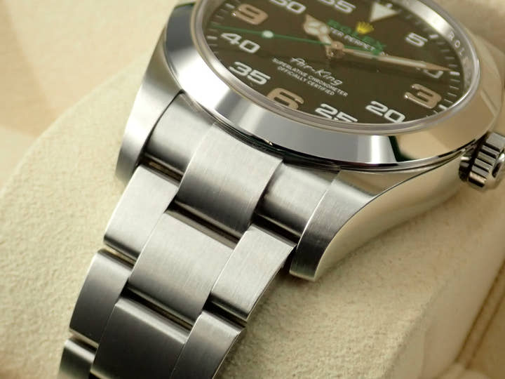 Rolex Air-King Ref. 116900 Stainless Steel Black Dial