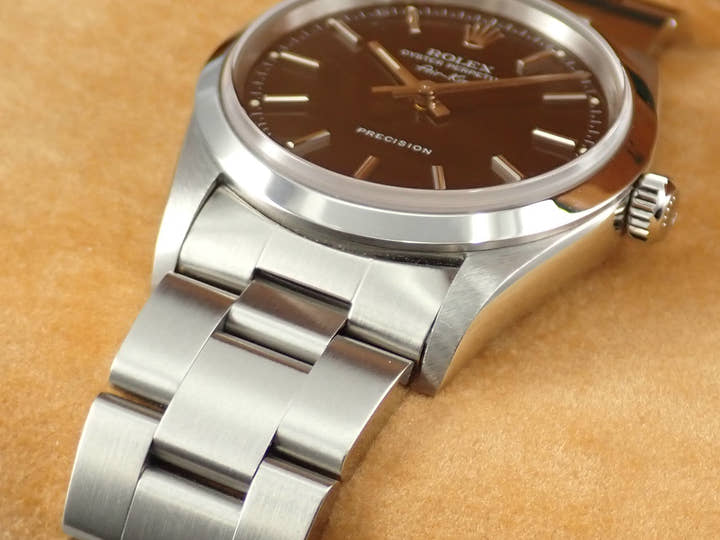 ロレックス エアキング Ref.14000 ステンレススチール ブラック文字盤