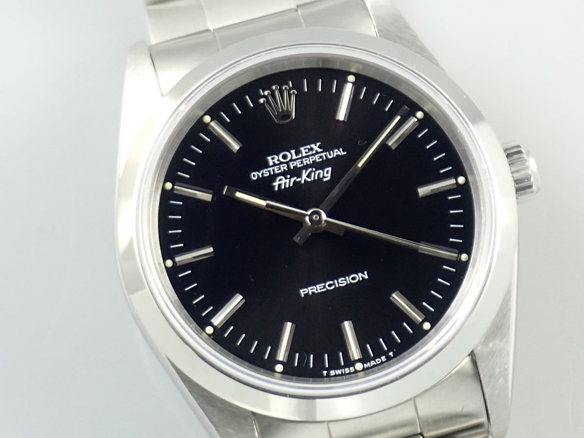 ロレックス エアキング Ref.14000 ブラック文字盤 美品 V4191K80