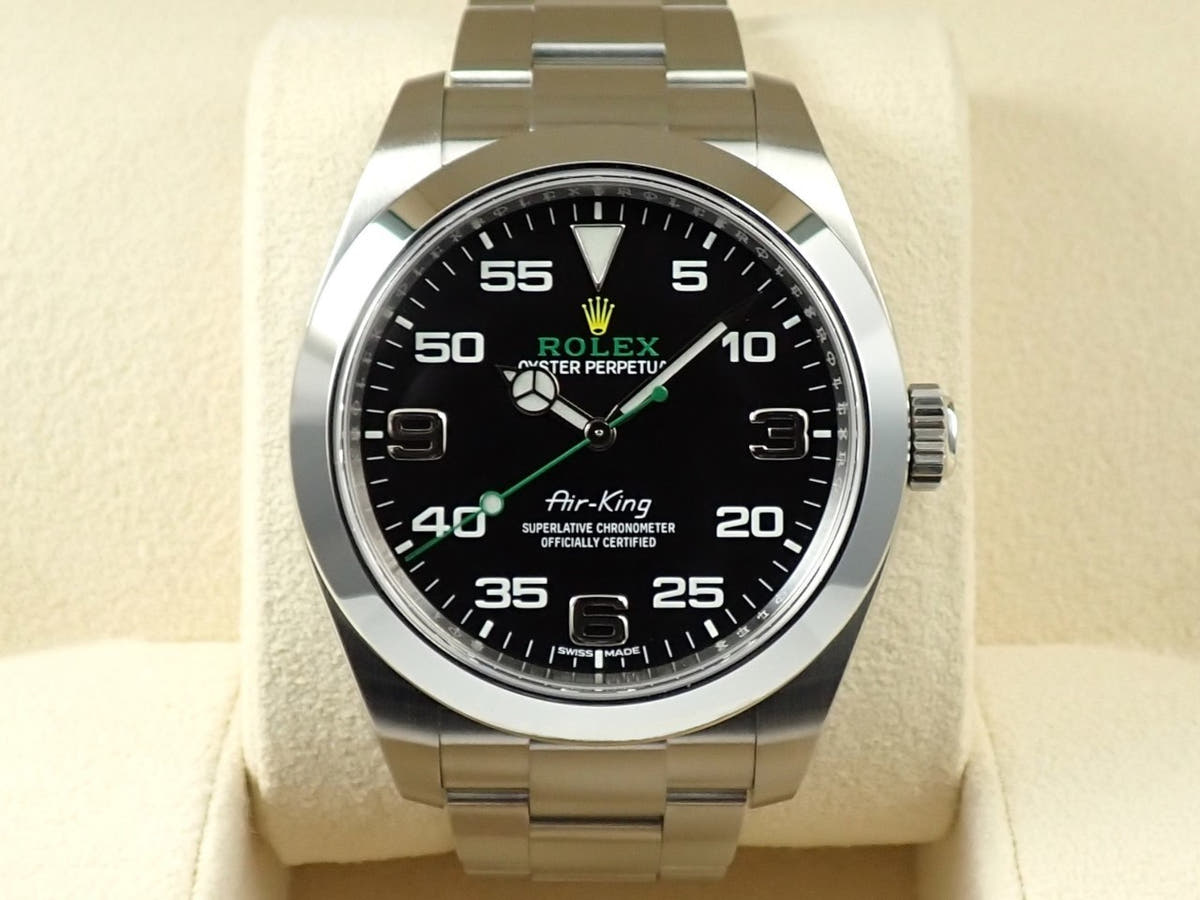 ロレックス エアキング Ref.116900 ブラック文字盤 未使用 PKAC51AK