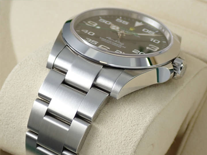 ロレックス エアキング Ref.126900 ステンレススチール ブラック文字盤