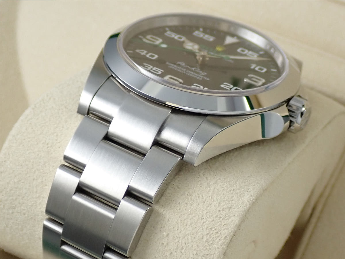ロレックス エアキング Ref.126900 ブラック文字盤 美品 KP8LA92A