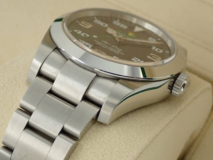 ロレックス エアキング Ref.116900 ステンレススチール ブラック文字盤