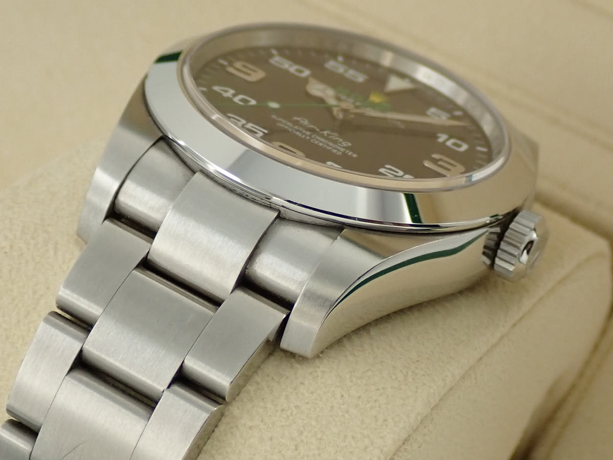 ロレックス エアキング Ref.116900 ブラック文字盤 中古 8SWVRACV