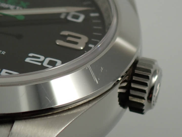 ロレックス エアキング Ref.116900 ステンレススチール ブラック文字盤