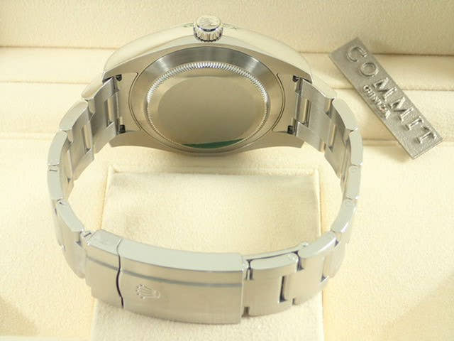 ロレックス エアキング Ref.116900 ブラック文字盤 未使用 airking-14