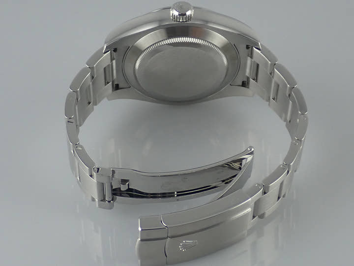 ロレックス エアキング Ref.116900 ブラック文字盤 中古 airking-16