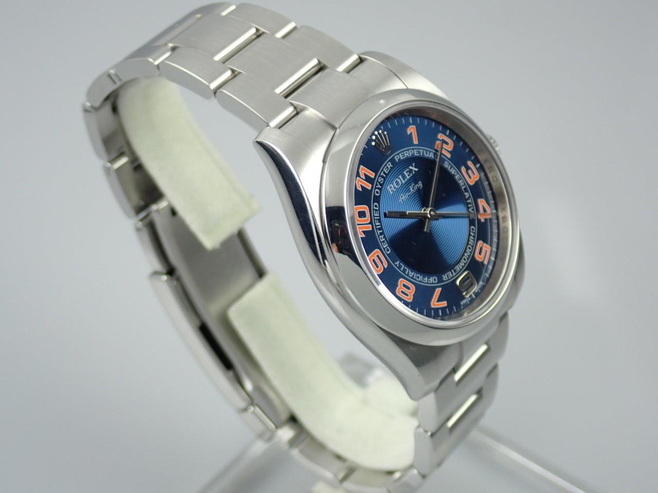 Rolex Air King Blue Concentric