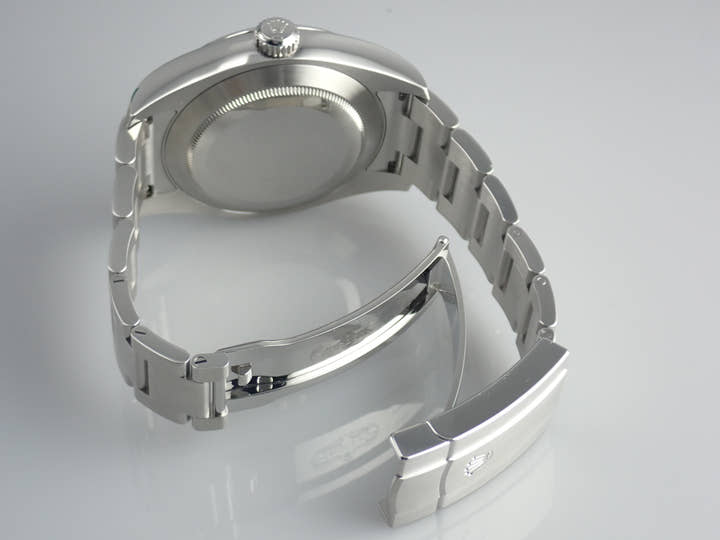 ロレックス エアキング Ref.116900 ブラック文字盤 未使用 airking-18