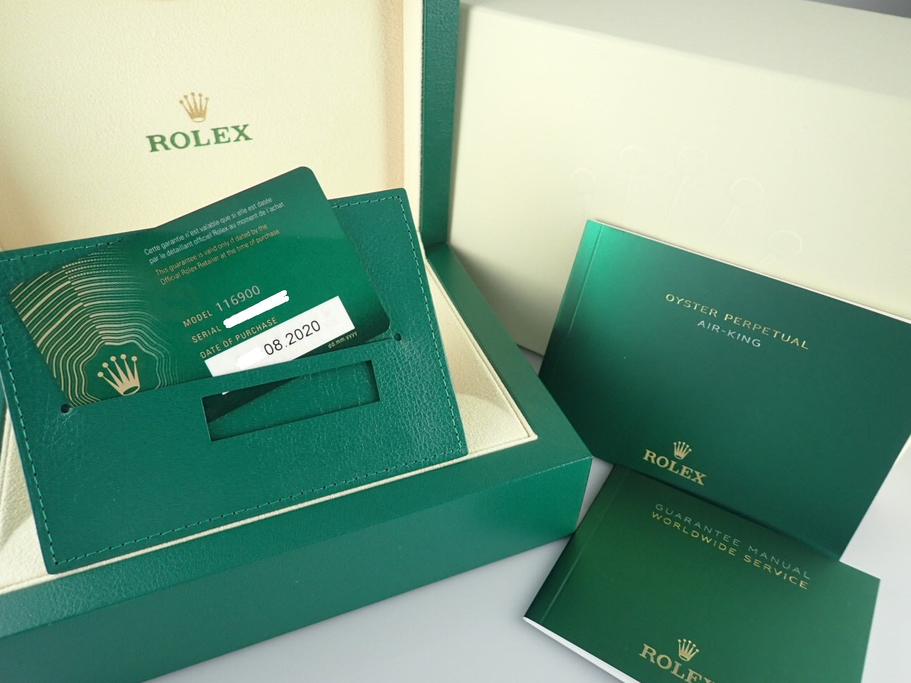 Rolex Air King [Unused] &lt;New warranty, box, etc.&gt;