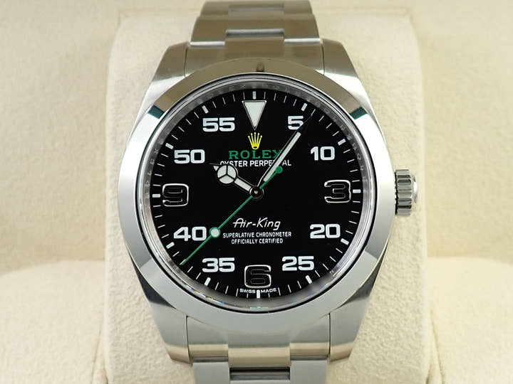 ロレックス エアキング Ref.116900 ステンレススチール ブラック文字盤
