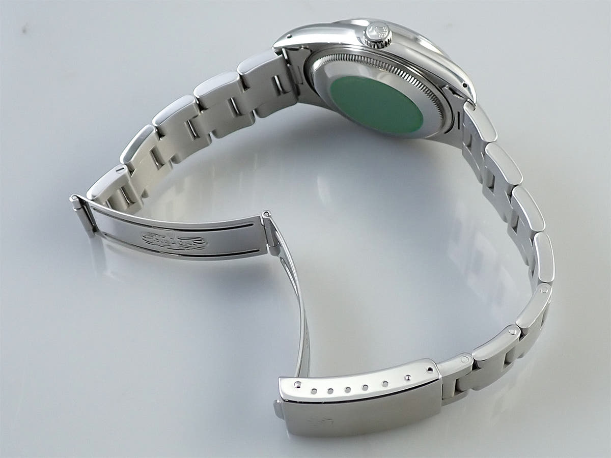 ロレックス エアキング Ref.14000 ブルー文字盤 中古 T5J22Z45