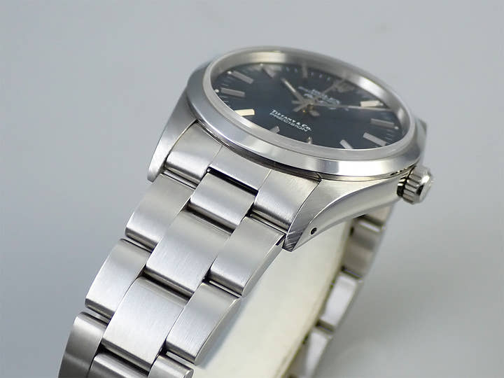 ロレックス エアキング Ref.14000 ステンレススチール ブルー文字盤