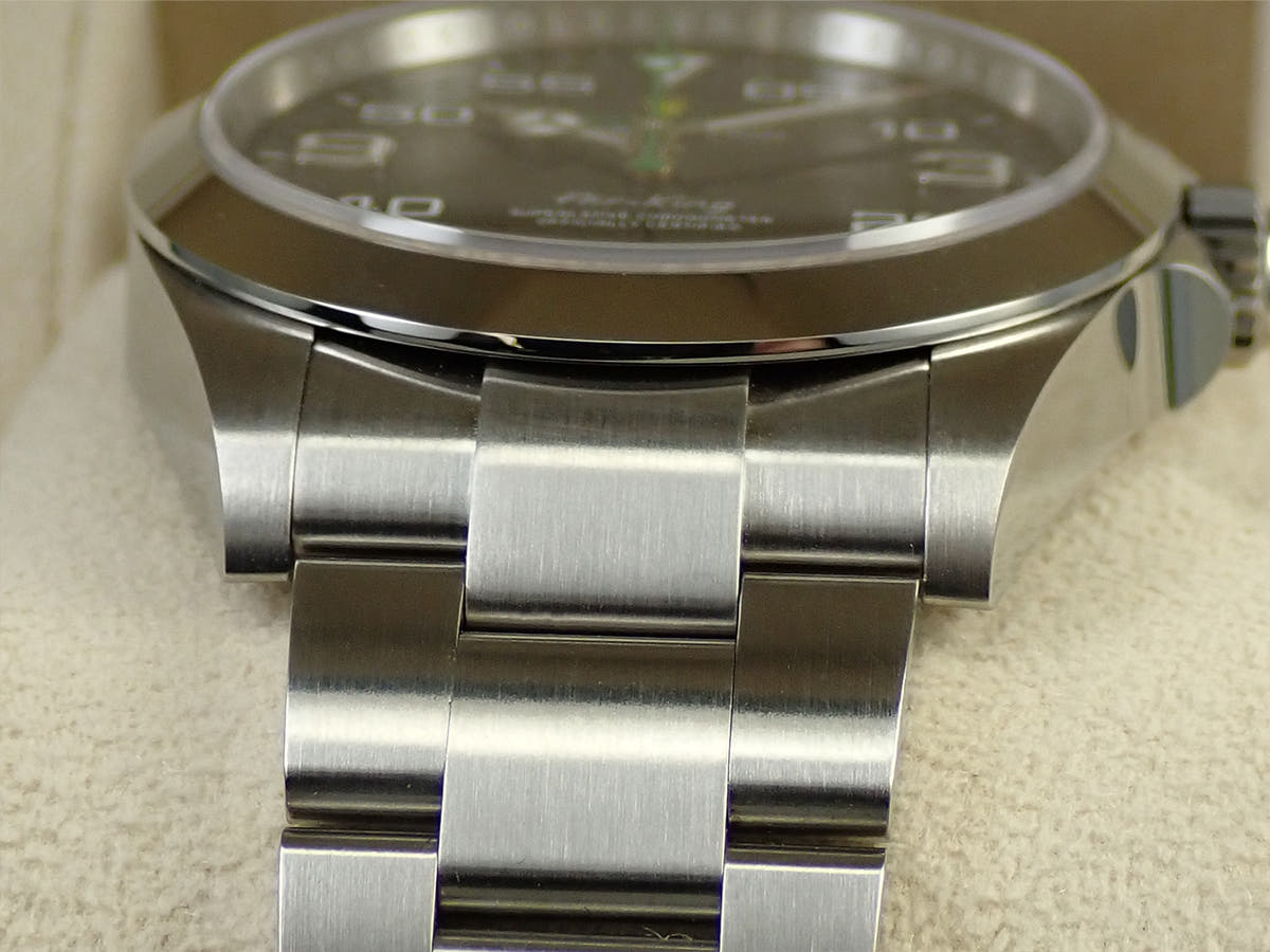 ロレックス エアキング Ref.126900 ブラック文字盤 極美品 79867VWC
