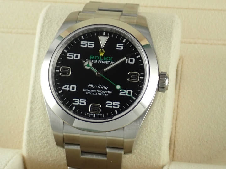 Rolex Air King Ref.116900 Black Dial Unused airking-27