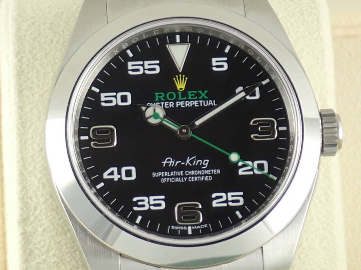 Rolex Air King Ref.116900 Black Dial Unused airking-27