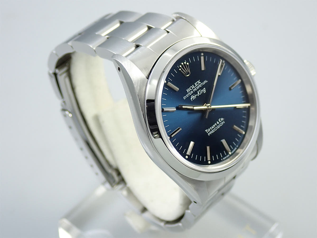ロレックス エアキング Ref.14000 ブルー文字盤 中古 P27Y730R