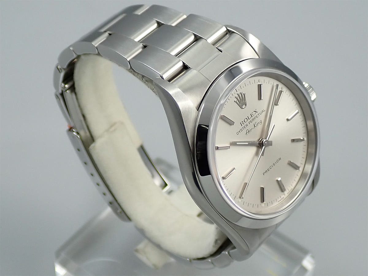 ロレックス エアキング Ref.14000M シルバー文字盤 極美品 9TA12270