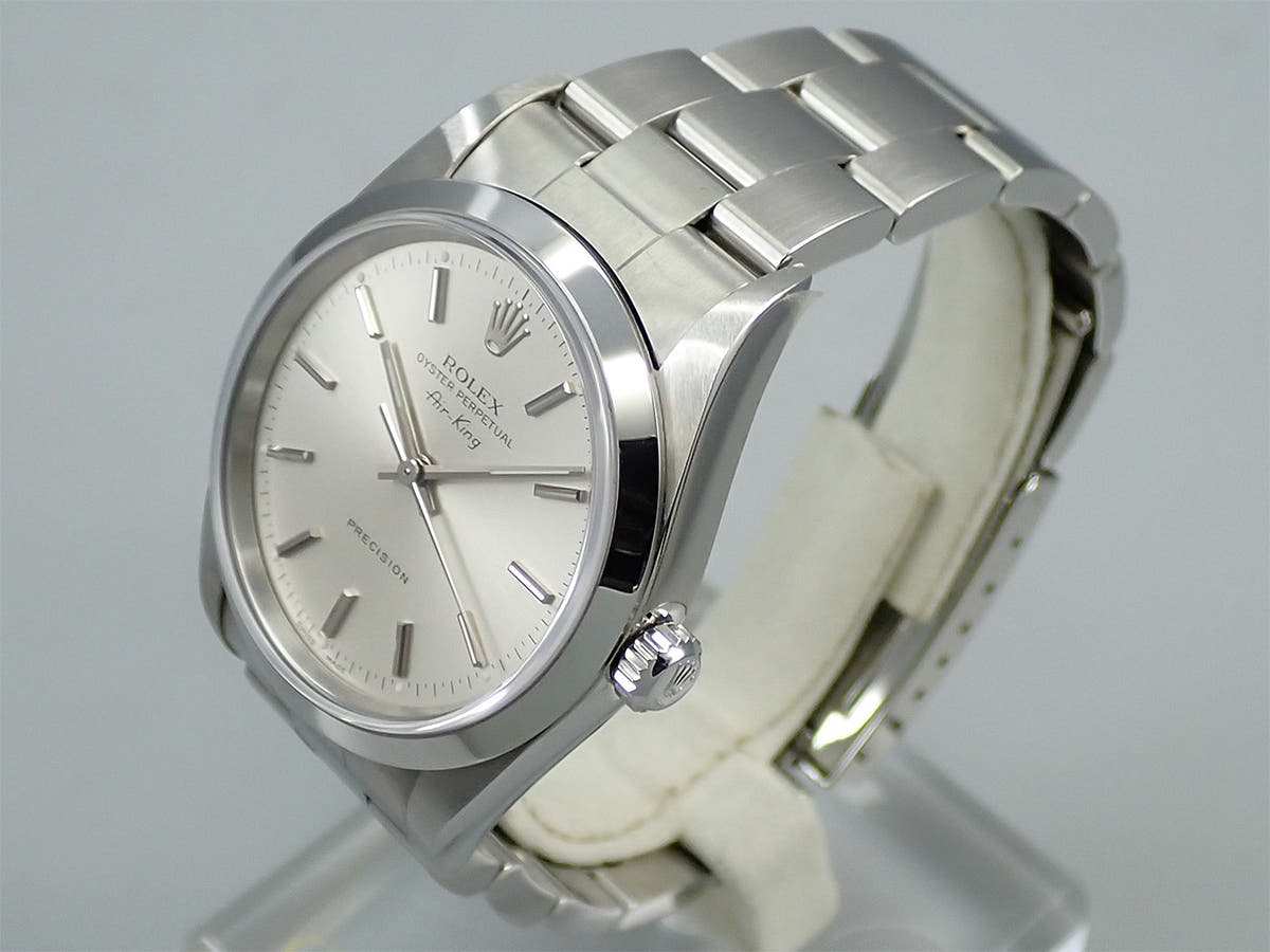 ロレックス エアキング Ref.14000M シルバー文字盤 極美品 9TA12270