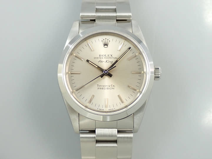 ロレックス エアキング Ref.14000 ステンレススチール シルバー文字盤