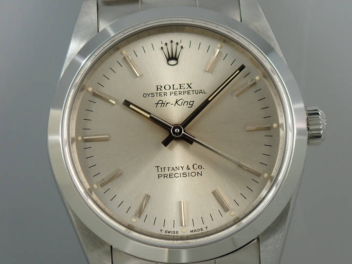 ロレックス エアキング Ref.14000 ステンレススチール シルバー文字盤