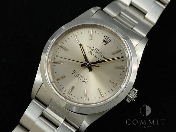ロレックス エアキング Ref.14000 ステンレススチール シルバー文字盤