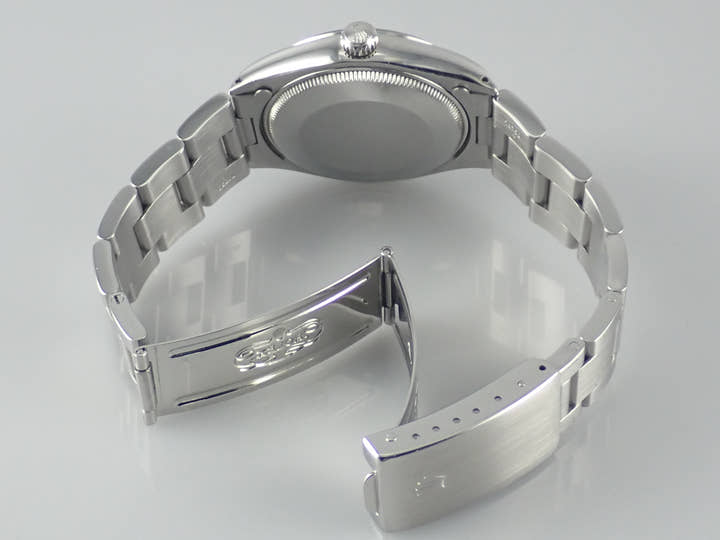 ロレックス エアキング Ref.5500 ブラック文字盤 中古 airking-30
