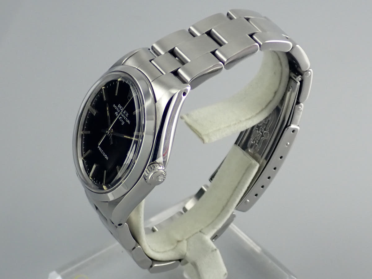 ロレックス エアキング Ref.5500 ブラック文字盤 中古 airking-30