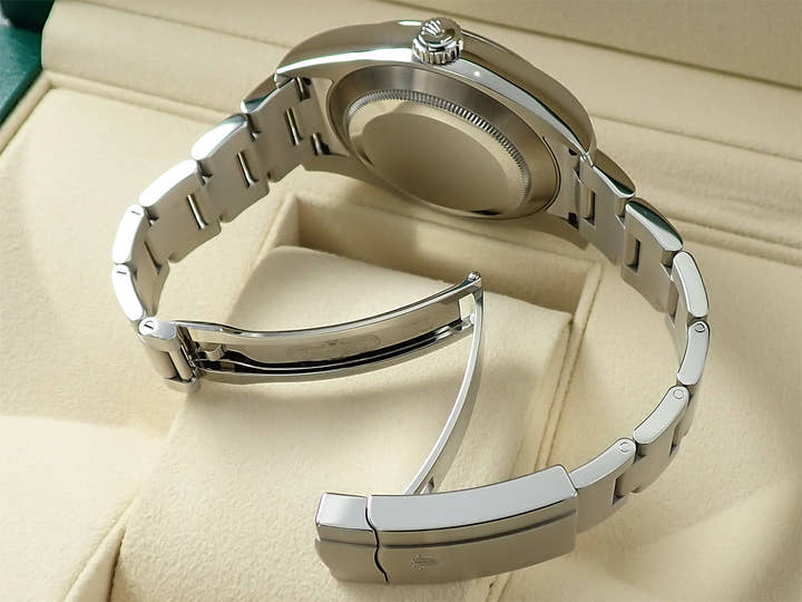 ロレックス エアキング Ref.116900 ステンレススチール ブラック文字盤