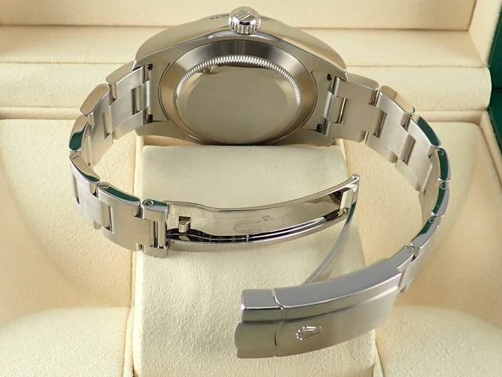 ロレックス エアキング Ref.116900 ブラック文字盤 未使用 airking-33