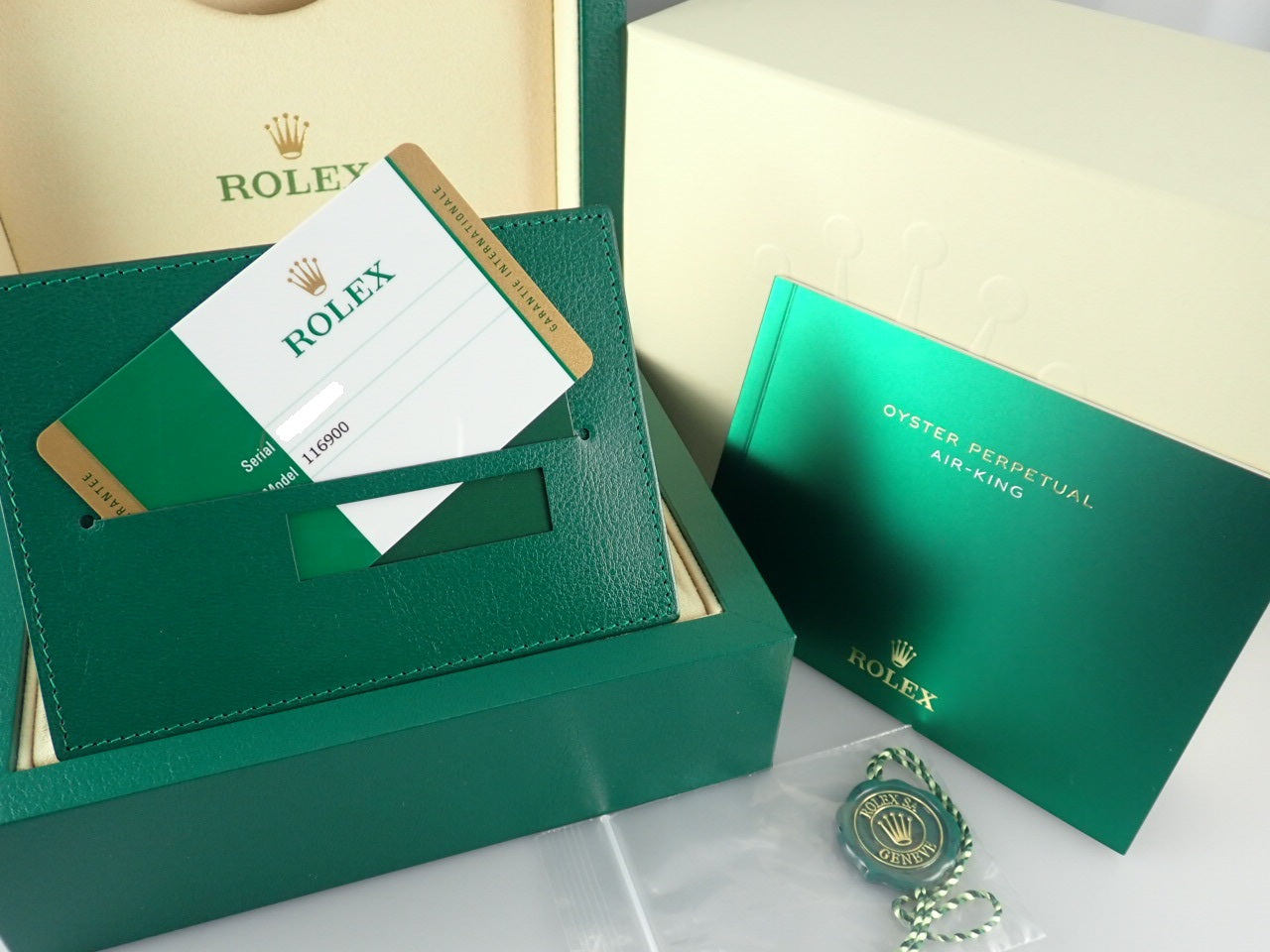 Rolex Air King [Unused] &lt;Warranty, box, etc.&gt;