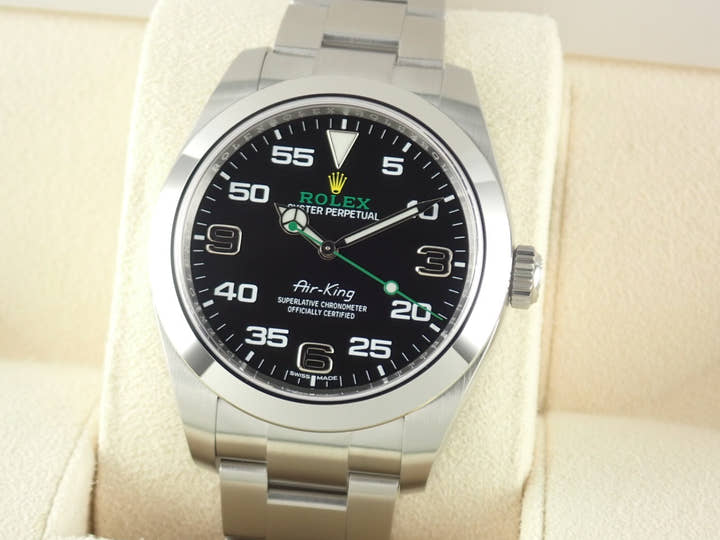 Rolex Air King Ref.116900 Black Dial Good Condition airking-34