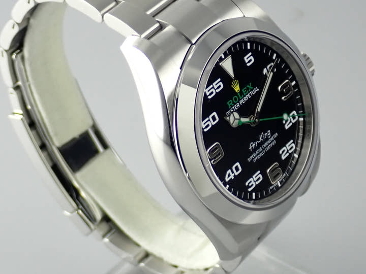 Rolex Air King Ref.116900 Black Dial Good Condition airking-34