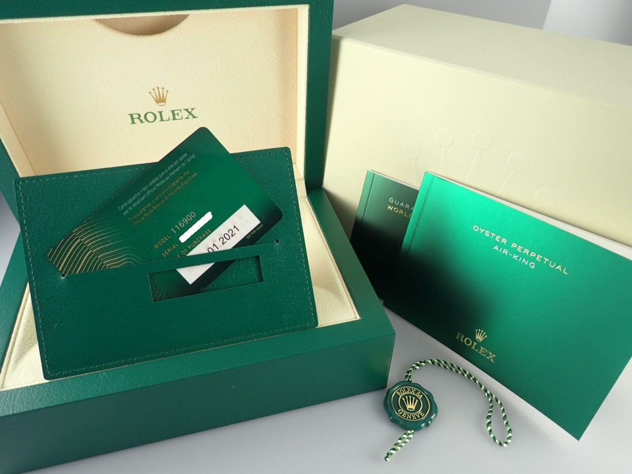 Rolex Air King &lt;New warranty, box, etc.&gt;